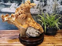 木宇軒根雕擺件 匠心獨運，自然與藝術的完美融合